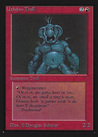 Uthden Troll (IE) [Intl. Collectors’ Edition] | Cards and Coasters CA