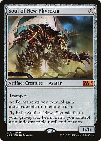 Soul of New Phyrexia [Magic 2015 Promos] | Cards and Coasters CA