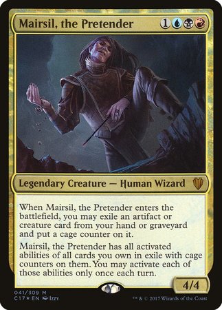 Mairsil, the Pretender [Commander 2017] | Cards and Coasters CA