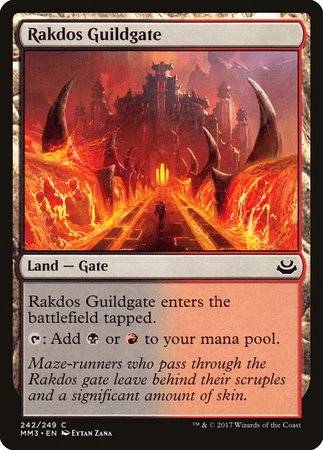 Rakdos Guildgate [Modern Masters 2017] | Cards and Coasters CA