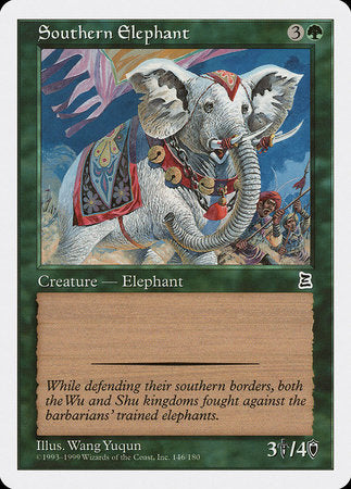 Southern Elephant [Portal Three Kingdoms] | Cards and Coasters CA