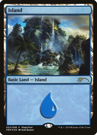 Island (2019) [MagicFest 2019] | Cards and Coasters CA