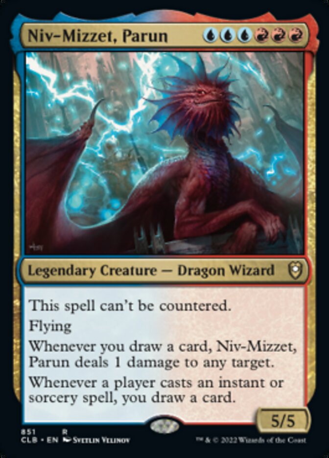 Niv-Mizzet, Parun [Commander Legends: Battle for Baldur's Gate] | Cards and Coasters CA