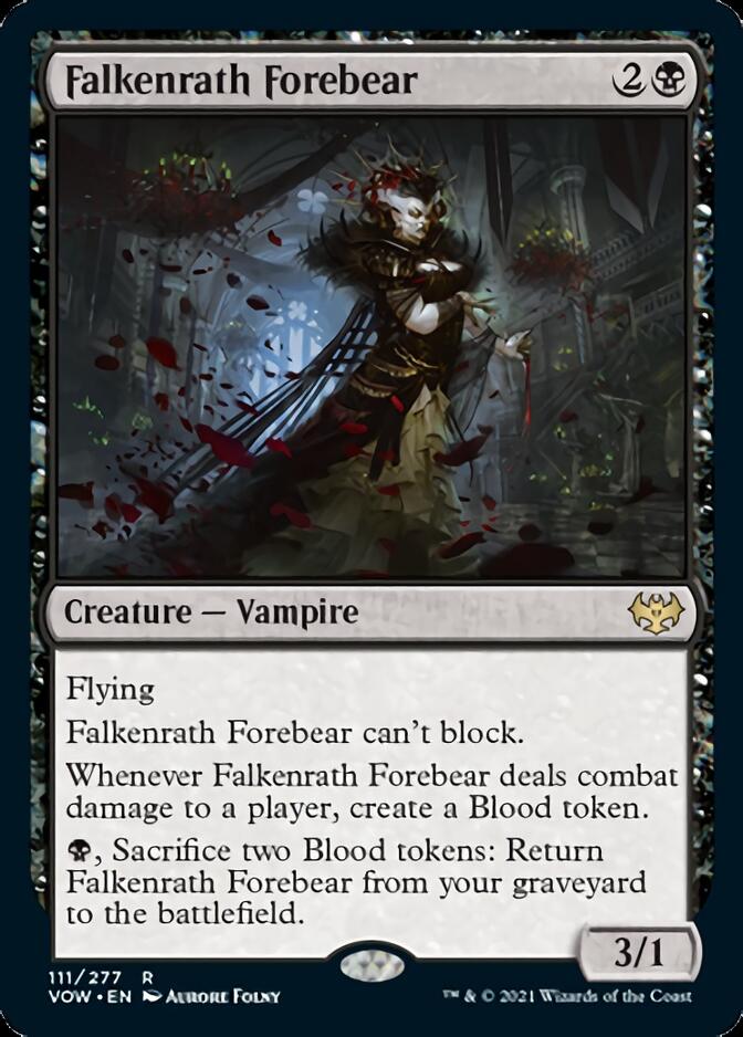 Falkenrath Forebear [Innistrad: Crimson Vow] | Cards and Coasters CA