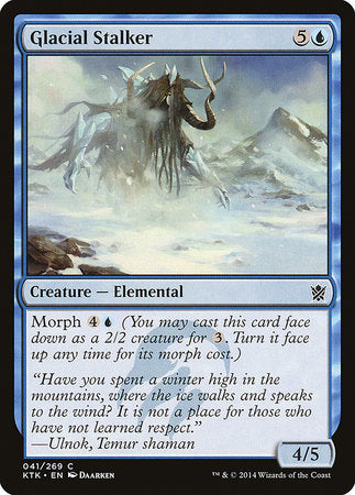 Glacial Stalker [Khans of Tarkir] | Cards and Coasters CA