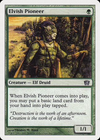 Elvish Pioneer [Eighth Edition] | Cards and Coasters CA