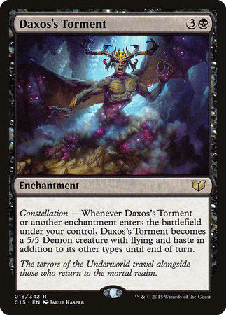Daxos's Torment [Commander 2015] | Cards and Coasters CA