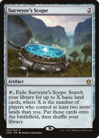 Surveyor's Scope [Commander Anthology] | Cards and Coasters CA