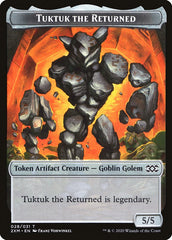 Tuktuk the Returned Token [Double Masters] | Cards and Coasters CA