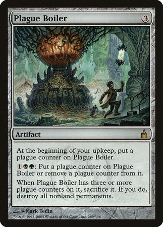 Plague Boiler [Ravnica: City of Guilds] | Cards and Coasters CA