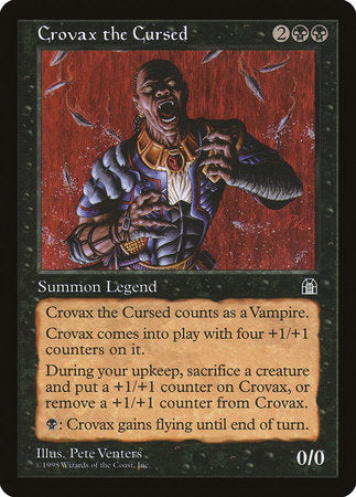 Crovax the Cursed [Stronghold] | Cards and Coasters CA