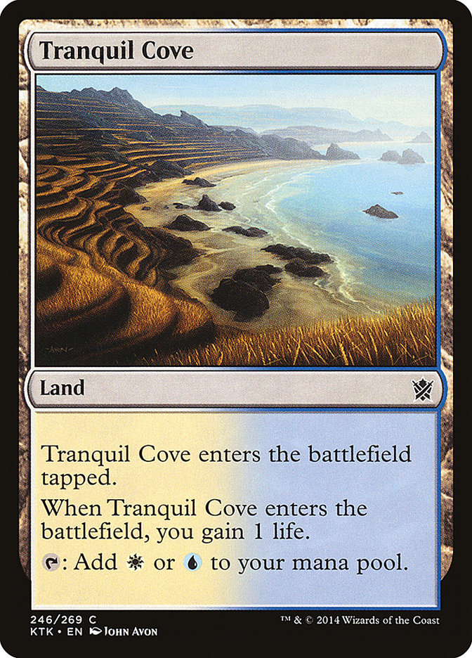 Tranquil Cove [Khans of Tarkir] | Cards and Coasters CA