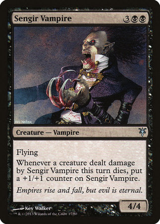 Sengir Vampire [Duel Decks: Sorin vs. Tibalt] | Cards and Coasters CA