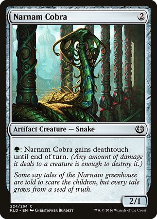 Narnam Cobra [Kaladesh] | Cards and Coasters CA