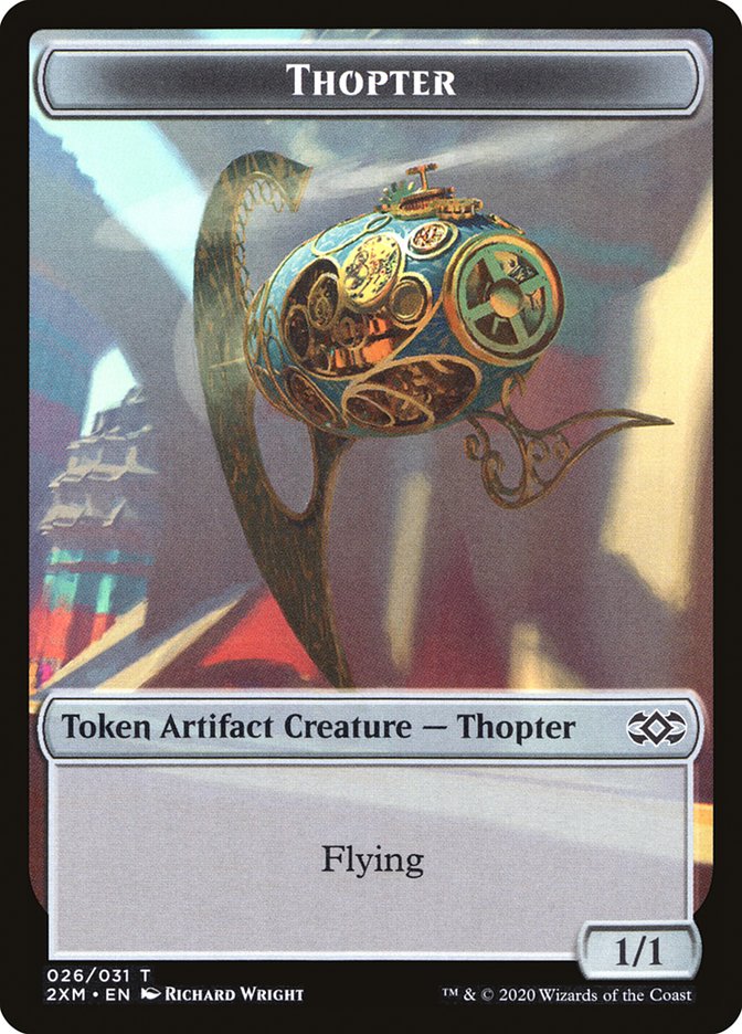 Thopter (026/031) [Double Masters Tokens] | Cards and Coasters CA