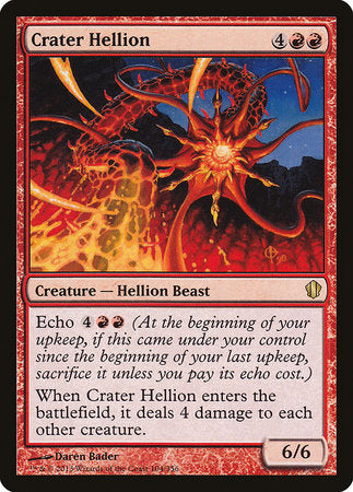 Crater Hellion [Commander 2013] | Cards and Coasters CA