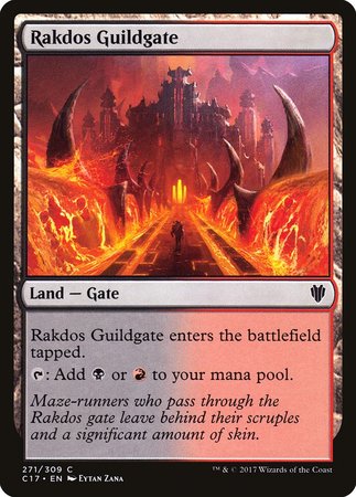 Rakdos Guildgate [Commander 2017] | Cards and Coasters CA