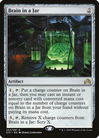 Brain in a Jar [Shadows over Innistrad] | Cards and Coasters CA