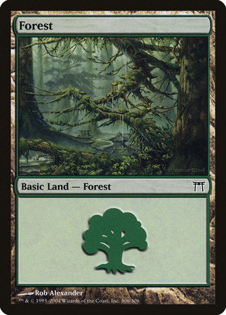 Forest (306) [Champions of Kamigawa] | Cards and Coasters CA