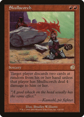 Skullscorch [Torment] | Cards and Coasters CA