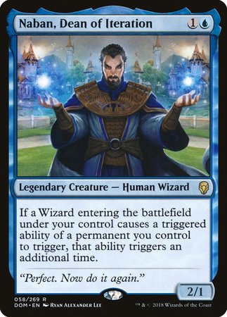 Naban, Dean of Iteration [Dominaria] | Cards and Coasters CA