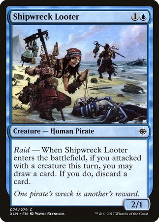 Shipwreck Looter [Ixalan] | Cards and Coasters CA