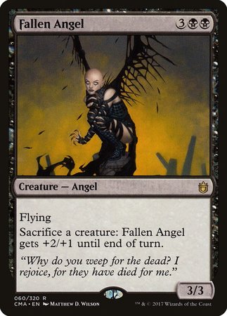 Fallen Angel [Commander Anthology] | Cards and Coasters CA