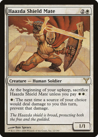 Haazda Shield Mate [Dissension] | Cards and Coasters CA