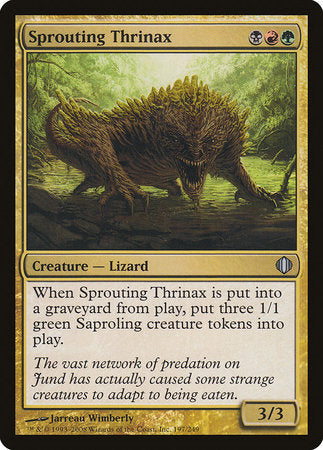 Sprouting Thrinax [Shards of Alara] | Cards and Coasters CA