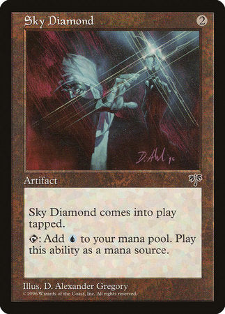 Sky Diamond [Mirage] | Cards and Coasters CA