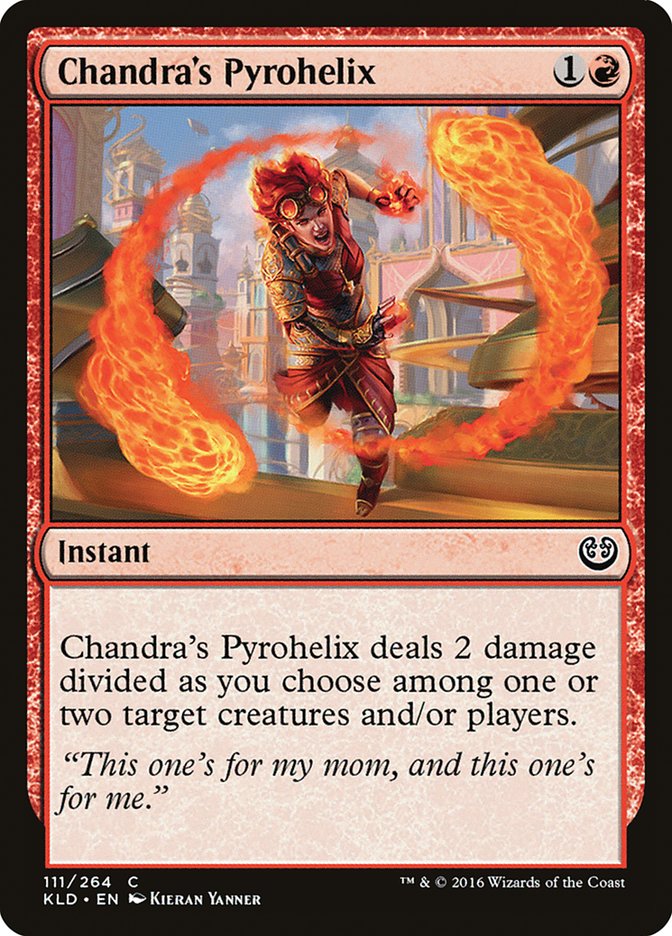Chandra's Pyrohelix [Kaladesh] | Cards and Coasters CA