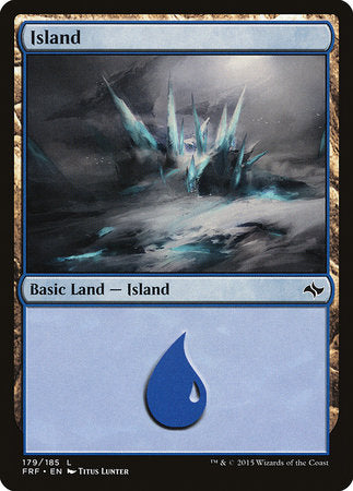 Island (179) [Fate Reforged] | Cards and Coasters CA