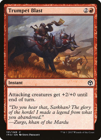 Trumpet Blast [Iconic Masters] | Cards and Coasters CA