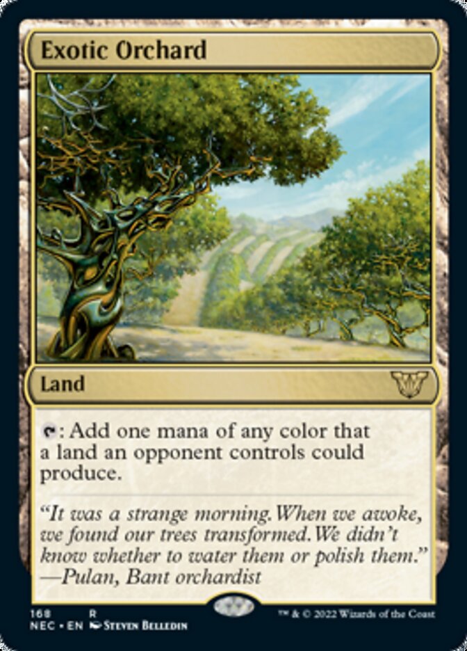 Exotic Orchard [Kamigawa: Neon Dynasty Commander] | Cards and Coasters CA