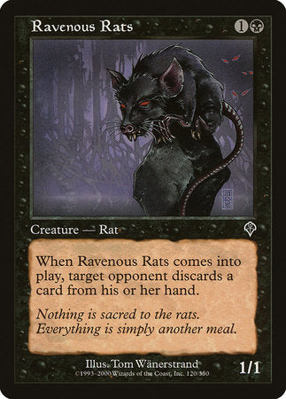 Ravenous Rats [Invasion] | Cards and Coasters CA