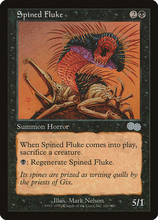 Spined Fluke [Urza's Saga] | Cards and Coasters CA