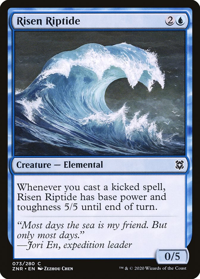 Risen Riptide [Zendikar Rising] | Cards and Coasters CA