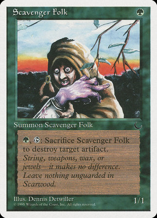 Scavenger Folk [Chronicles] | Cards and Coasters CA