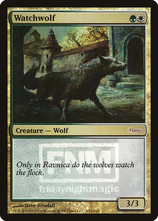 Watchwolf [Friday Night Magic 2009] | Cards and Coasters CA