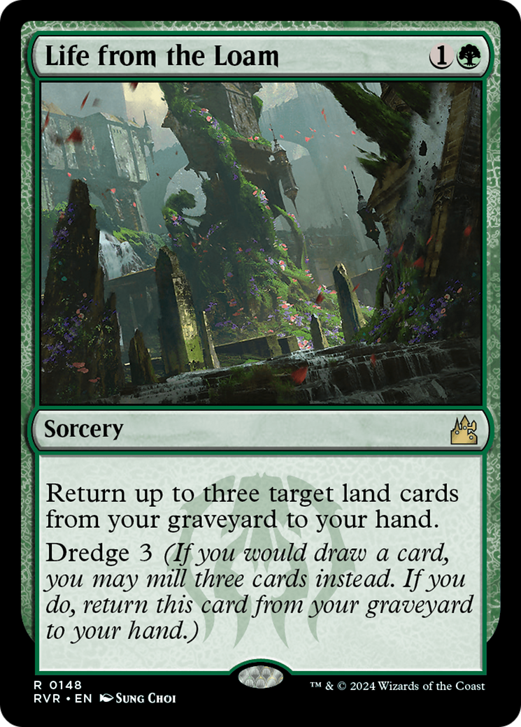 Life from the Loam [Ravnica Remastered] | Cards and Coasters CA