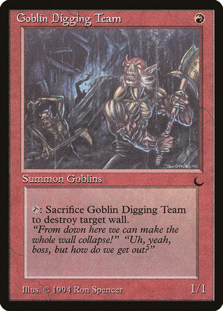 Goblin Digging Team [The Dark] | Cards and Coasters CA