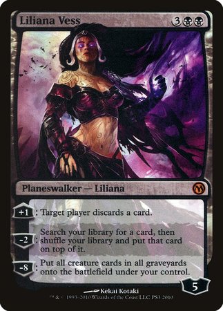 Liliana Vess [Duels of the Planeswalkers 2010 Promos ] | Cards and Coasters CA