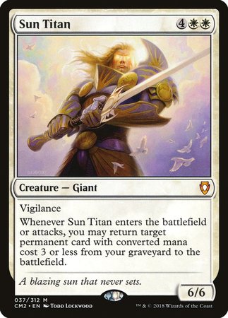 Sun Titan [Commander Anthology Volume II] | Cards and Coasters CA