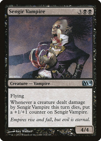 Sengir Vampire [Magic 2014] | Cards and Coasters CA