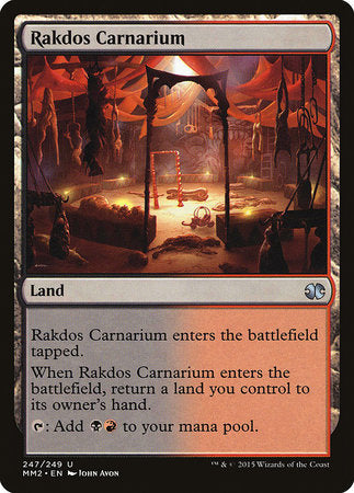 Rakdos Carnarium [Modern Masters 2015] | Cards and Coasters CA