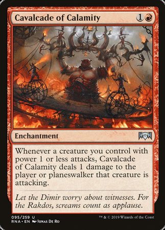 Cavalcade of Calamity [Ravnica Allegiance] | Cards and Coasters CA