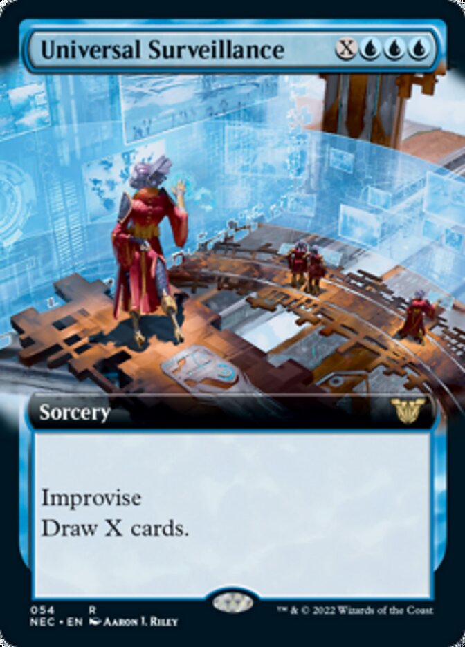 Universal Surveillance (Extended) [Kamigawa: Neon Dynasty Commander] | Cards and Coasters CA