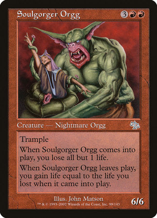 Soulgorger Orgg [Judgment] | Cards and Coasters CA