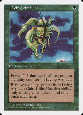 Living Artifact [Fifth Edition] | Cards and Coasters CA