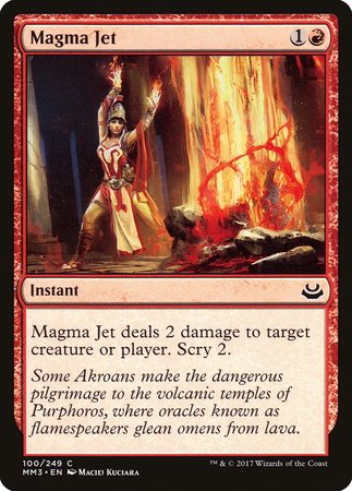 Magma Jet [Modern Masters 2017] | Cards and Coasters CA